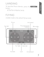 Предварительный просмотр 9 страницы Parrot MAMBO FLY Quick Start Manual