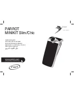 Parrot MINIKIT CHIC Quick Start Manual preview