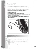 Предварительный просмотр 70 страницы Parrot Minikit+ User Manual