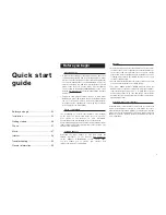 Preview for 3 page of Parrot RnB4C Quick Start Manual