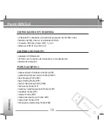 Preview for 16 page of Parrot USB 1.1 Manual