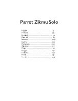 Preview for 3 page of Parrot ZIKMU SOLO Quick Start Manual