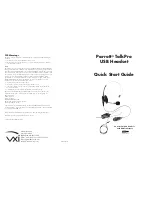 Parrott TalkPro Quick Start Manual preview