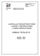 PARRY 1894 Installation Instructions, Safety Instructions, User Instructions предпросмотр