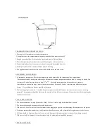 Предварительный просмотр 2 страницы PARRY CHEST FREEZER Instruction Manual