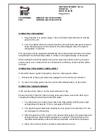 Предварительный просмотр 2 страницы PARRY MSB9 Instructions For Installation, Safe Operation And Maintenance