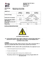 Preview for 4 page of PARRY NPSF3 Instructions Manual