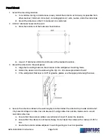 Preview for 5 page of Parsec Antennas Chinook Installation Instructions Manual