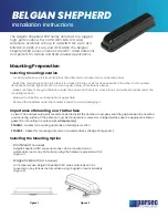 Preview for 1 page of Parsec Technologies BELGIAN SHEPHERD Installation Instructions