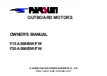 Parsun F15A BM Owner'S Manual preview