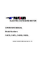 Parsun F4ERL Operating Manual preview