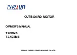 Parsun T2.6CBMS Owner'S Manual preview