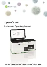 Partec CyFlow Cube Series Instrument Operating Manual preview