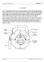 Preview for 4 page of ParTech 715 Instruction Manual