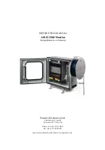 Preview for 1 page of ParTech ASLD 2200 Monitor Instruction Manual