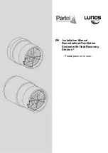 Предварительный просмотр 1 страницы Partel 036765 Installation Manual