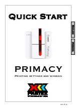 Partex Primacy Quick Start Manual preview