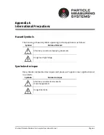 Preview for 72 page of Particle Measuring Systems MiniCapt 100R Operation Manual