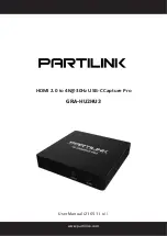 Partilink GRA-HU2HU3 User Manual preview