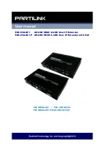 Preview for 1 page of Partilink P4K-HUL4E1 User Manual