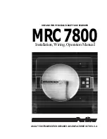 Partlow MRC 7800 Installation, Wiring, Operation Manual preview