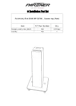 Предварительный просмотр 4 страницы Partner AD-215F Assembly Instruction Manual