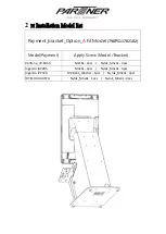 Preview for 40 page of Partner AD-215F Assembly Instruction Manual