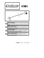 Partner B 250 L Instruction Manual preview