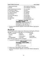 Preview for 13 page of Partner ER400 Professional User Manual