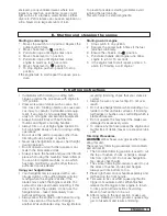 Предварительный просмотр 5 страницы Partner HG 17 Instruction Manual