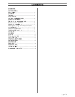 Preview for 3 page of Partner K2500 Operator'S Manual