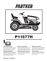 Partner P11577H Instruction Manual preview