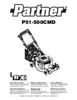 Partner P51-500CMD Instruction Manual предпросмотр