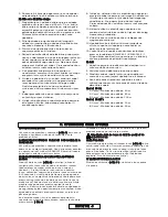 Preview for 174 page of Partner P818 Original Instructions Manual