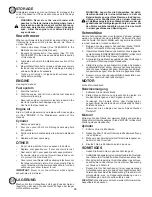 Предварительный просмотр 58 страницы Partner PSB270 Instruction Manual