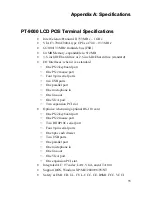 Предварительный просмотр 103 страницы Partner PT-9000 User Manual