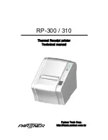 Preview for 1 page of Partner RP- 310 Technical Manual