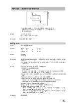 Preview for 46 page of Partner RP-330 Technical Manual