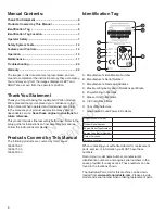 Предварительный просмотр 6 страницы Parton 10529ESS Operator'S Manual