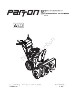 Parton 1696570-00 Operator'S Manual preview