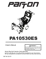 Parton PA10530ES Owner'S Manual preview