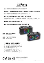 Party Light & Sound 10-5536PLS User Manual preview