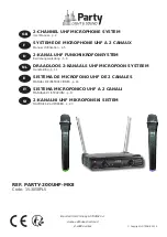 Party Light & Sound 15-3058PLS User Manual preview