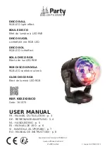 Party Light & Sound KIDZ-DISCO User Manual preview