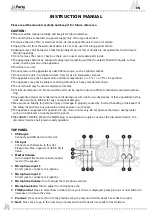 Preview for 2 page of Party Light & Sound PARTY-FALCON User Manual