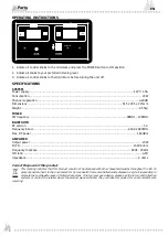 Preview for 4 page of Party Light & Sound PARTY-FALCON User Manual