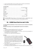 Предварительный просмотр 8 страницы Party Light & Sound PARTY-FOG1200LED Instruction Manual