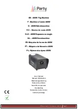 Предварительный просмотр 1 страницы Party Light & Sound PARTY-SM400 User Manual