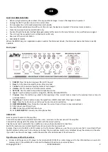 Preview for 2 page of Party Light & Sound PLS1250USB-RC Instruction Manual