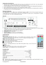 Preview for 7 page of Party Light & Sound PLS1250USB-RC Instruction Manual